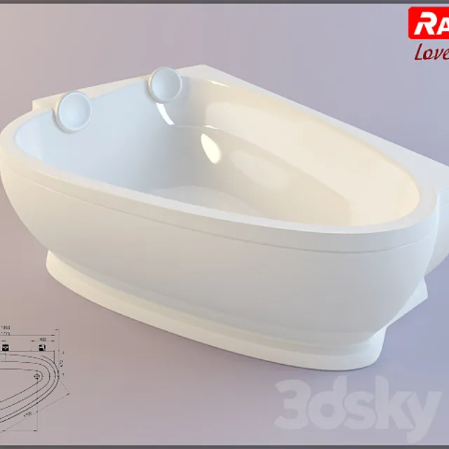 Ravak - LoveStory 3DModel