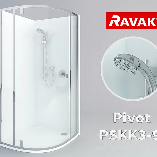 Ravak Pivot PSKK3 90 3DModel