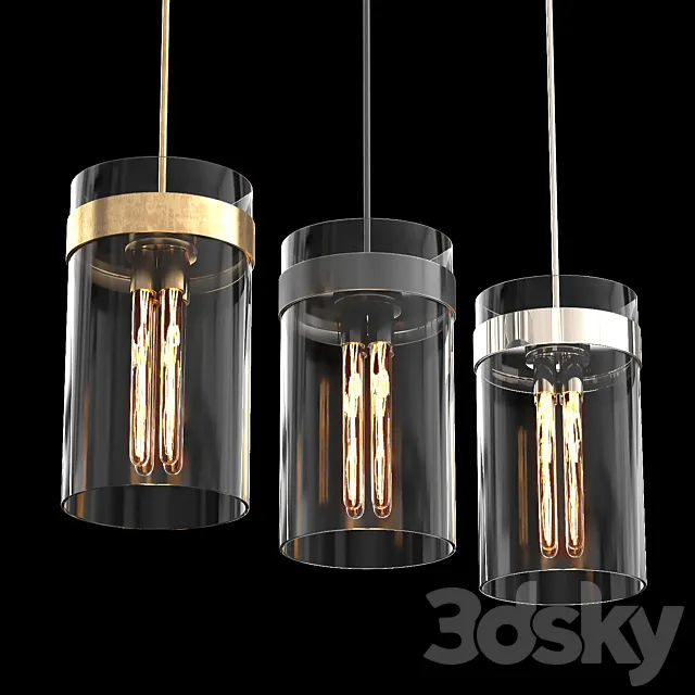 RAVELLE PENDANT 12 3DModel