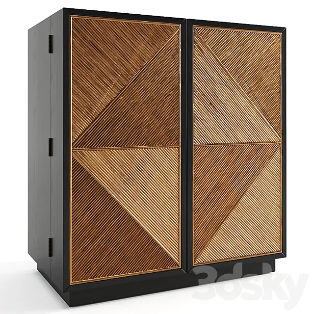 Rawson Bar Cabinet 3D Model