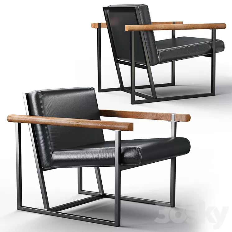 Ray armchair 3D Model