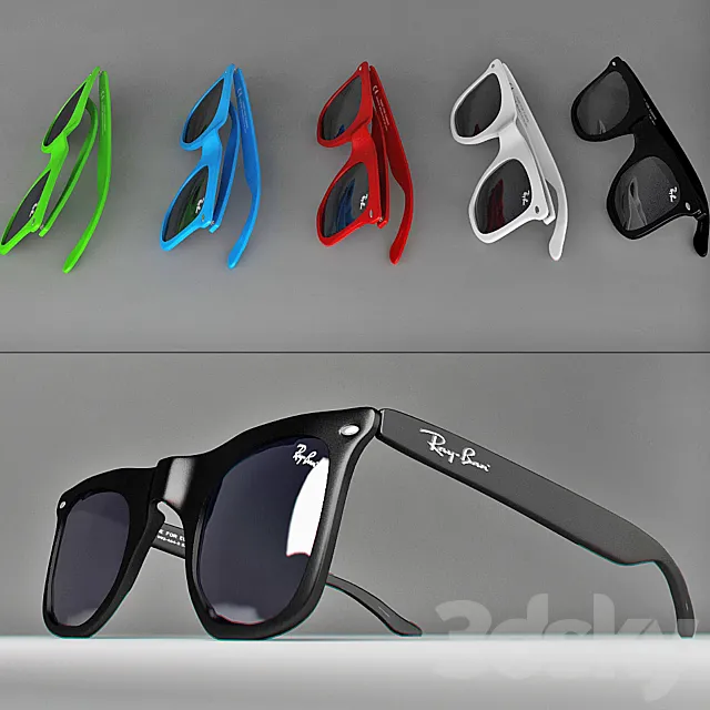 Ray Ban 3D Model