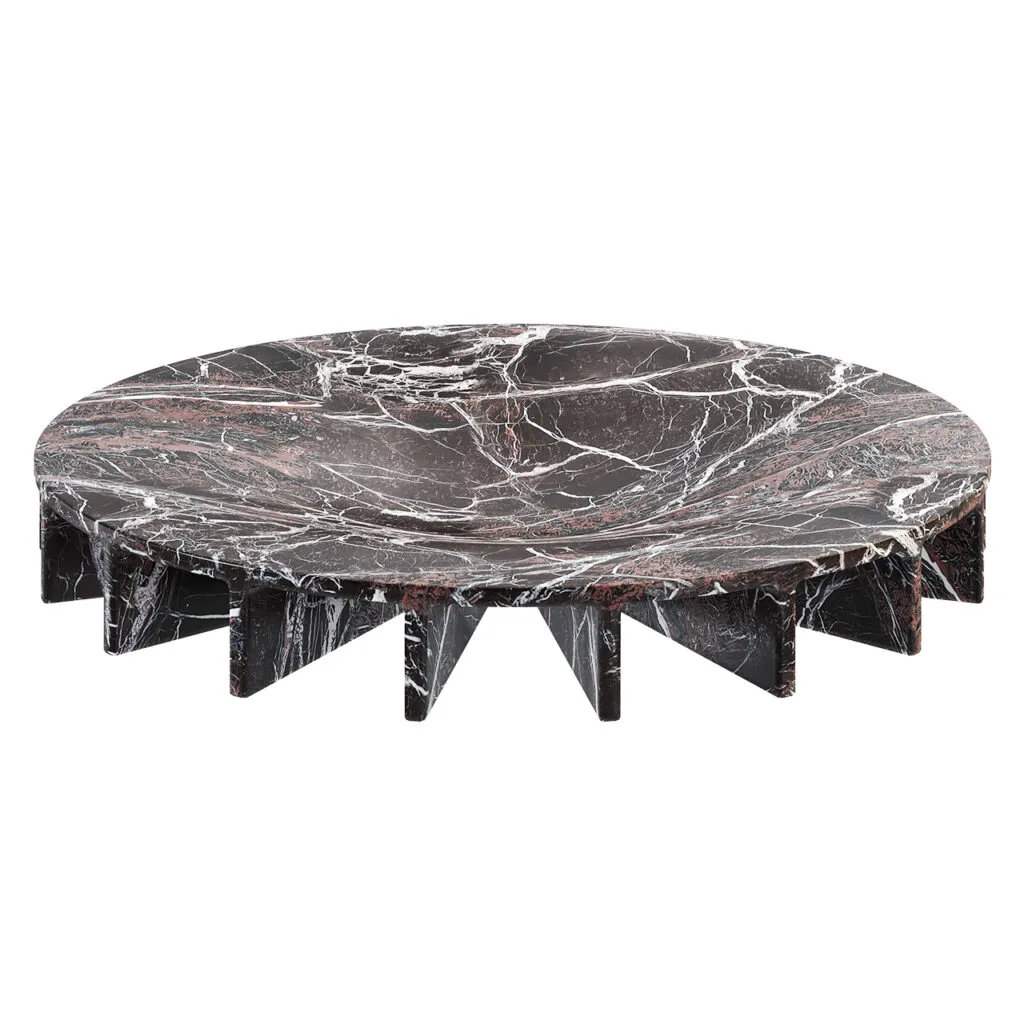 Ray Wide Decorative Bowl by Collection Particuliere