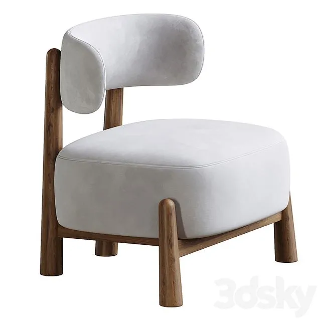 RAYA ARMCHAIR 3D Model