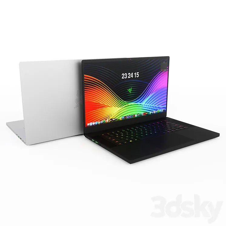 Razer Blade 15 - Advanced Model 2019 3D Model Free