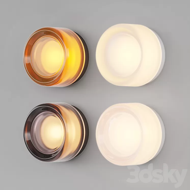 RBW Dimple Sconce / Ceiling Flush Mount 3D Model