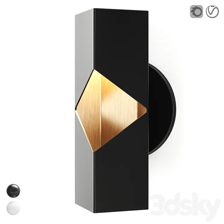 RBW Notch sconce 3D Model Free Download