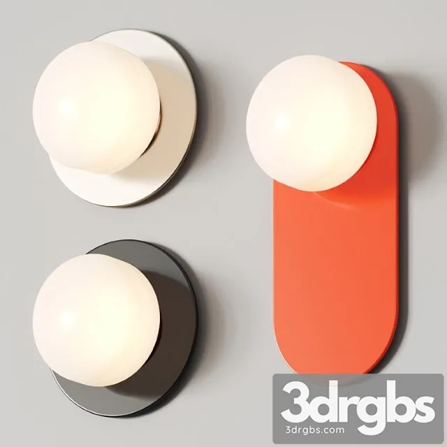 Rbw pastille sconces 3D Model Free