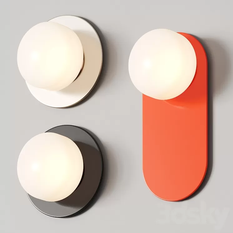 Rbw Pastille Sconces 3D Model