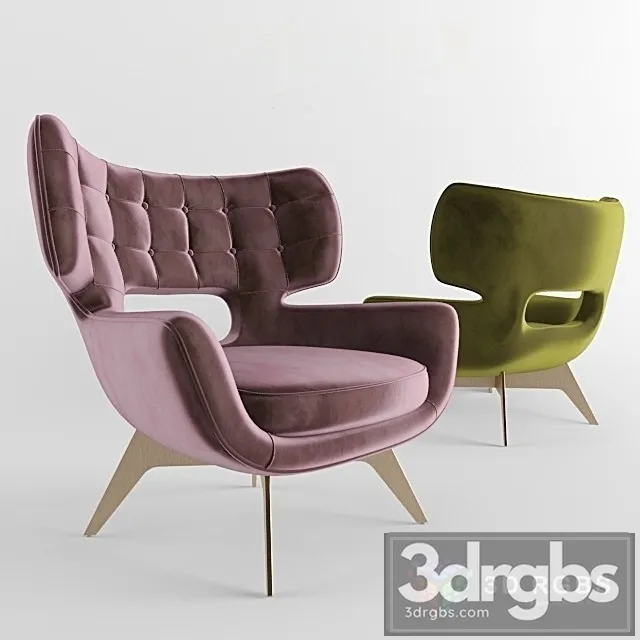RC Maclaine Armchair 3D Model Free