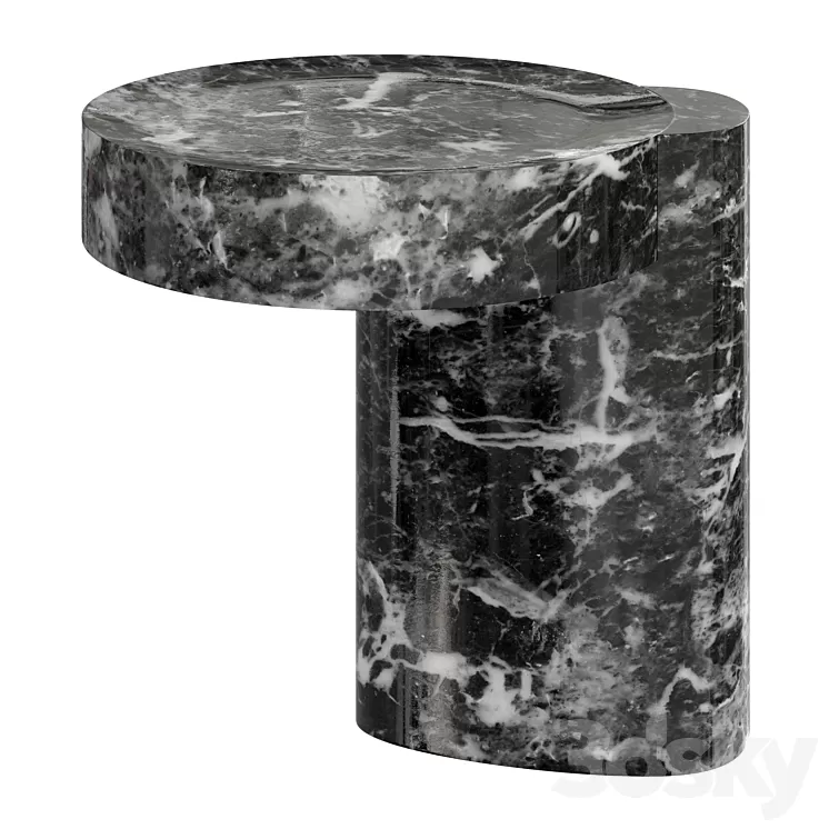 Εrde side tables by Stahl and Band 3D Model Free