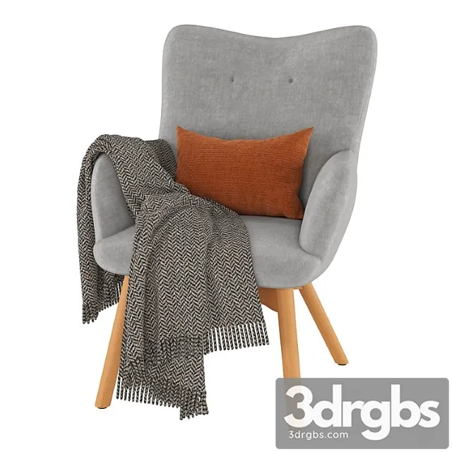 Rdvdeco Arm Chair 3D Model Free