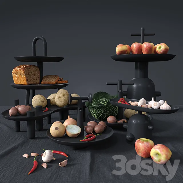 REACTION POETIQUE Composition 3DModel