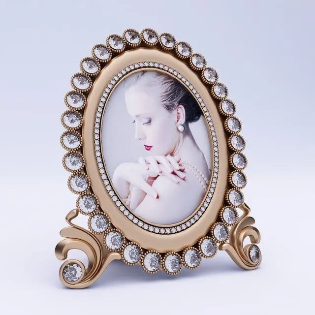 Reading frame for photo Westwing with crystals 3D Model