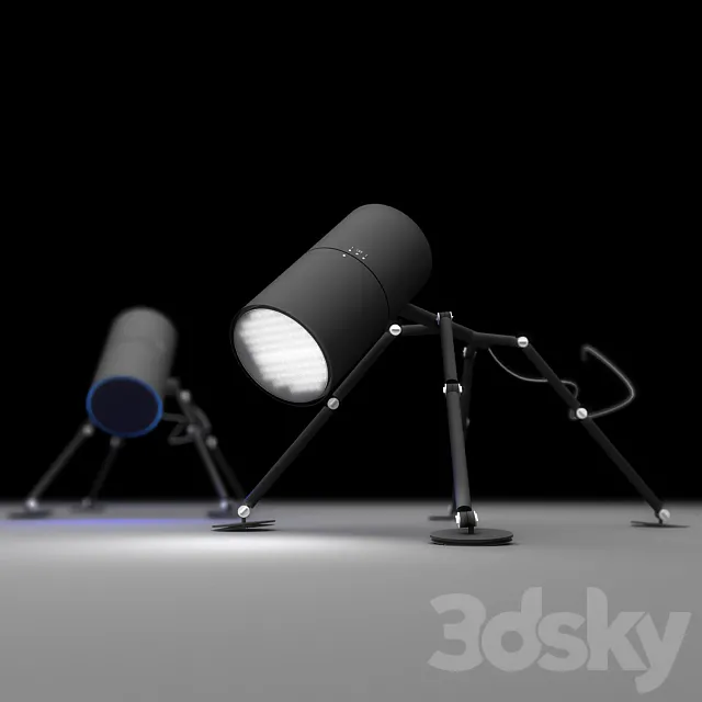 Reading-lamp 3D Model