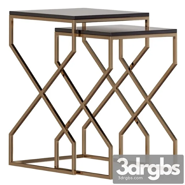Reagan nesting end tables 2 3D Model Download