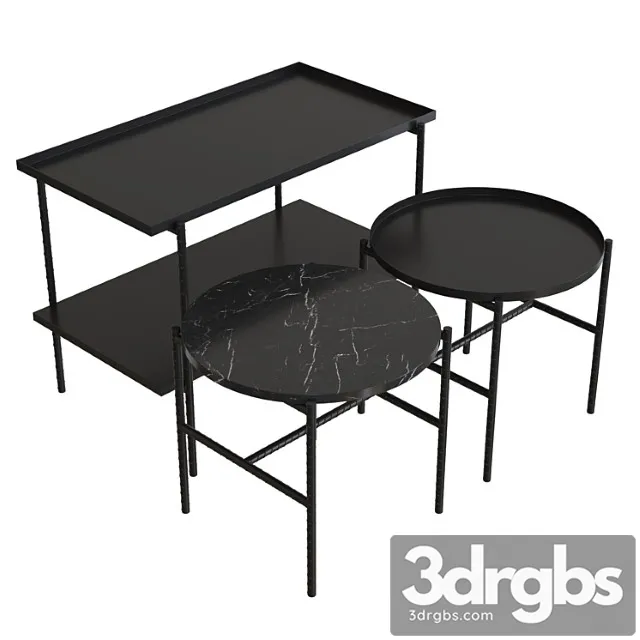 Rebar side table 2 3D Model Download