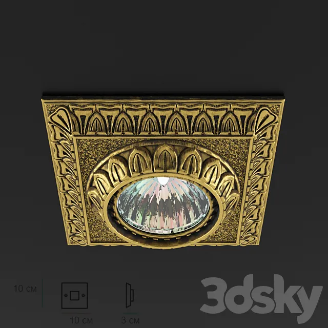 RECCAGNI ANGELO SPOT 1083 (add texture) 3D Model