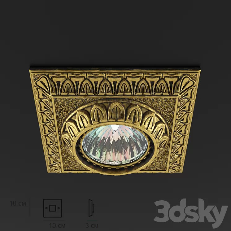 RECCAGNI ANGELO SPOT 1083 (add texture) 3D Model