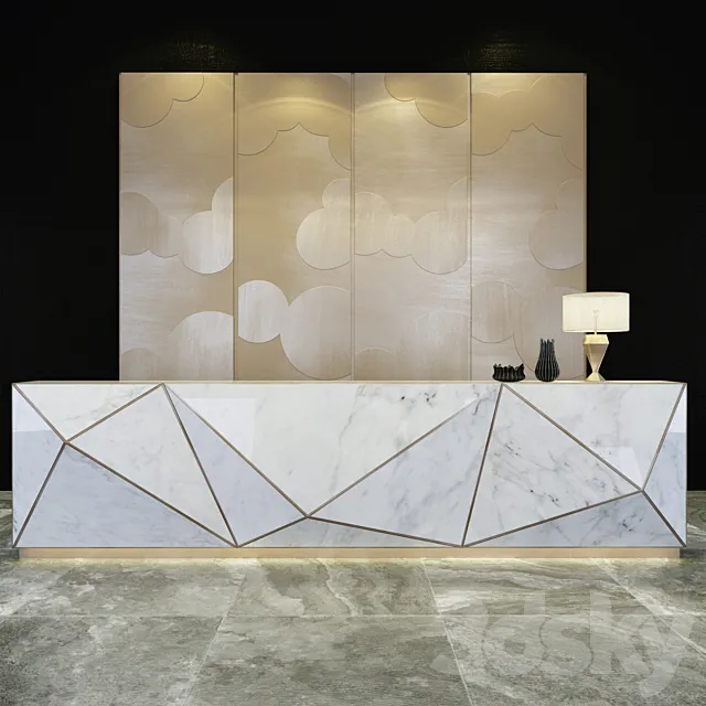 Reception 1 3D Model