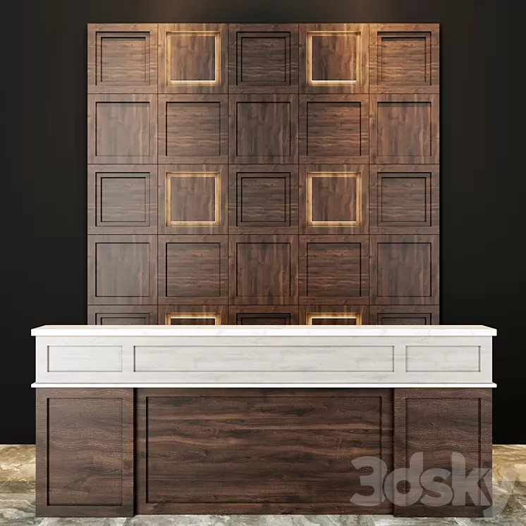 Reception 18 3D Model