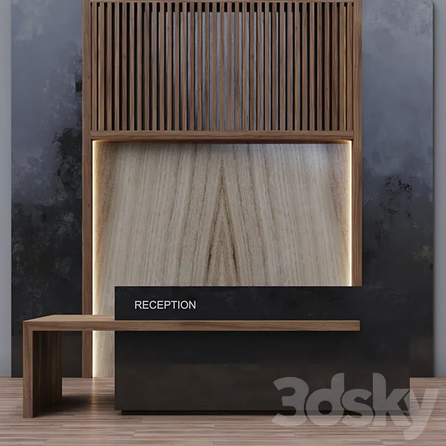 Reception 3D Model