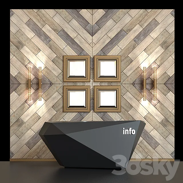 Reception 3D Model