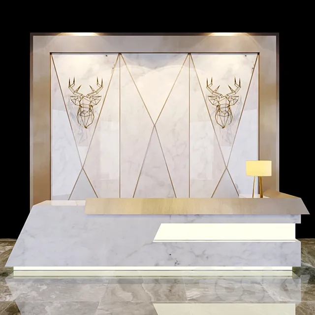 Reception 5 3D Model