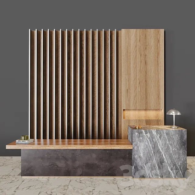 Reception 5 and Eichholtz Gino 3DModel