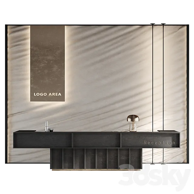 Reception area 3D Model