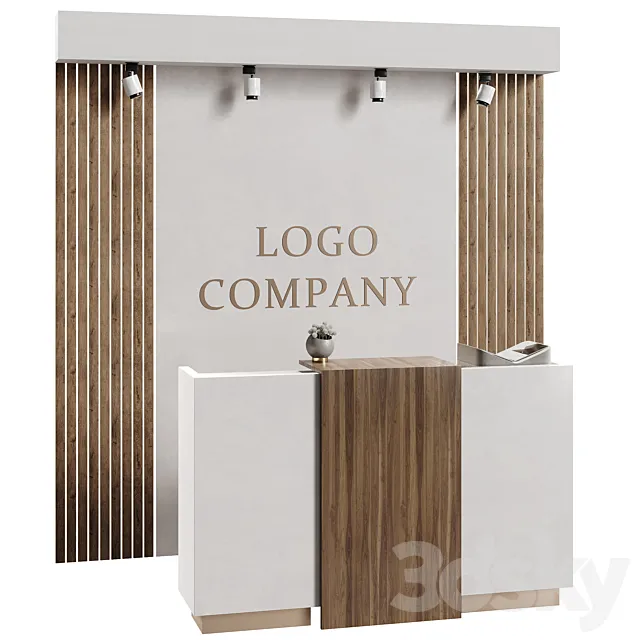 Reception area 3D Model