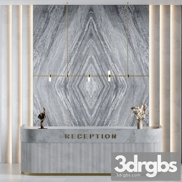Reception design 04 2 3D Model Free
