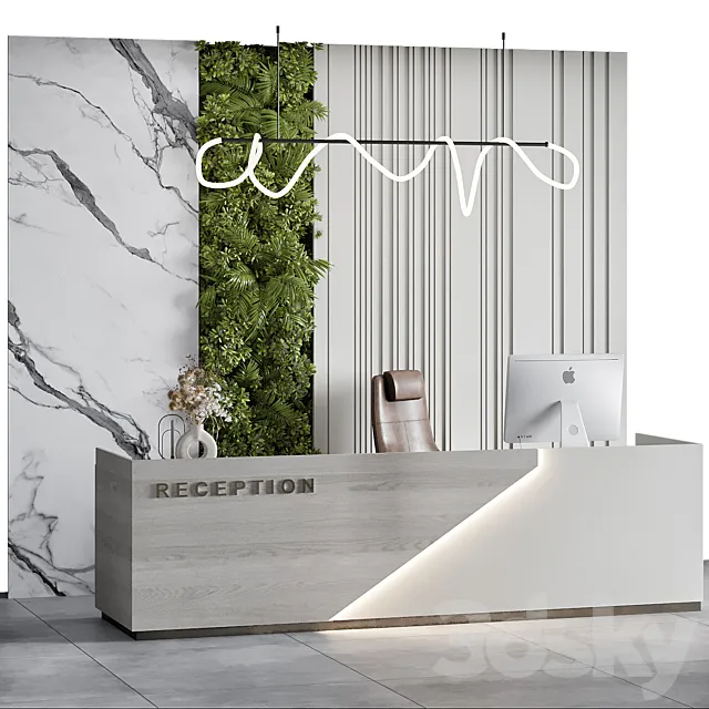 Reception Design 20 3D Model