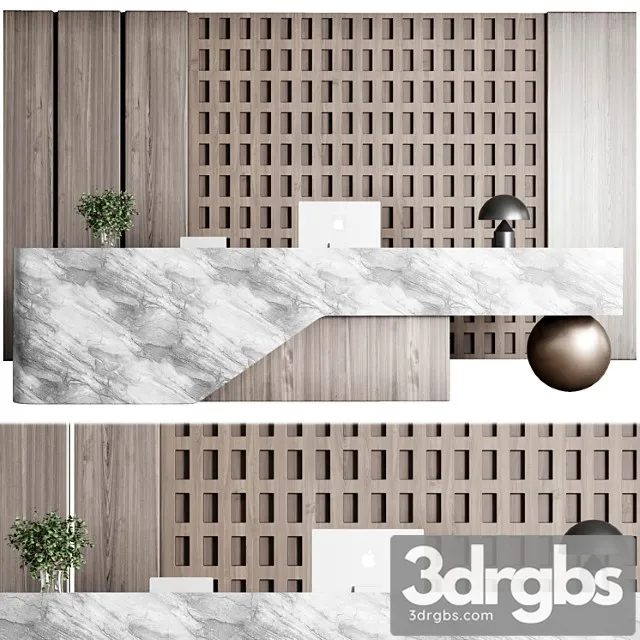 Reception desk - office furniture 03