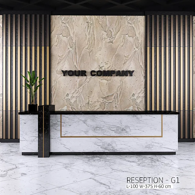 Reception g1 3D Model
