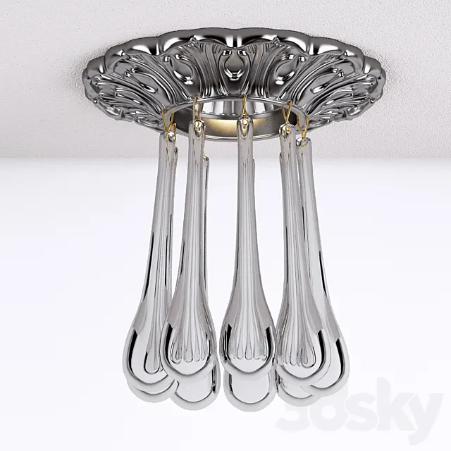 Recessed luminaire Paralume Marina 3D Model