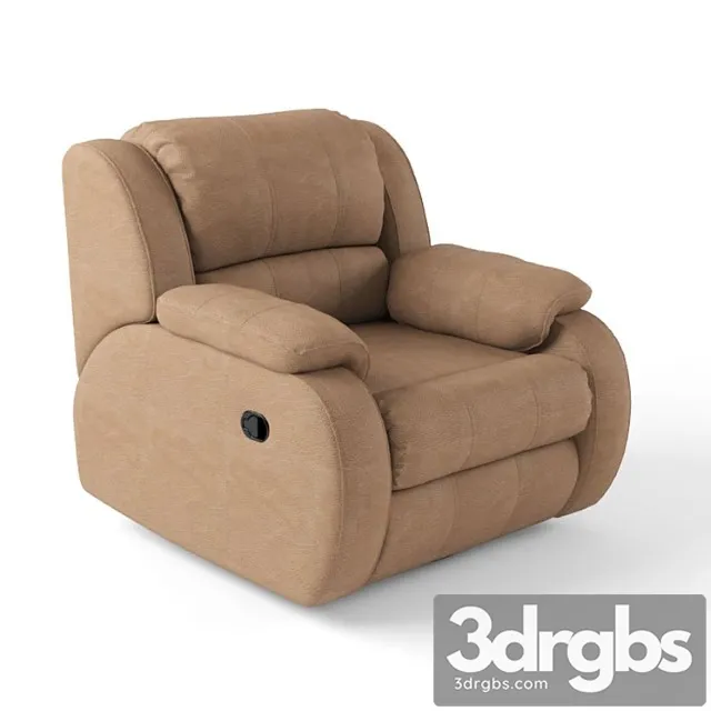 Recliner chair 3D Model Free