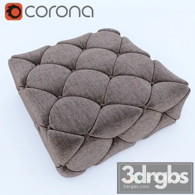 Reclining Fabric Chair 3D Model Free