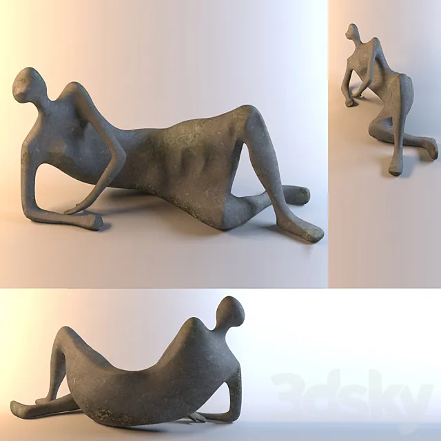 Reclining Figure 3D Model