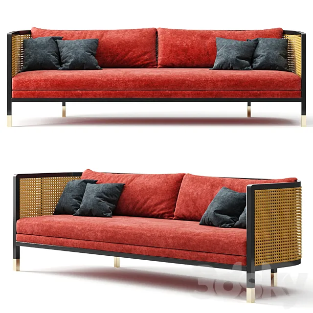 RED Edition Sofa Series Cannage 3DModel