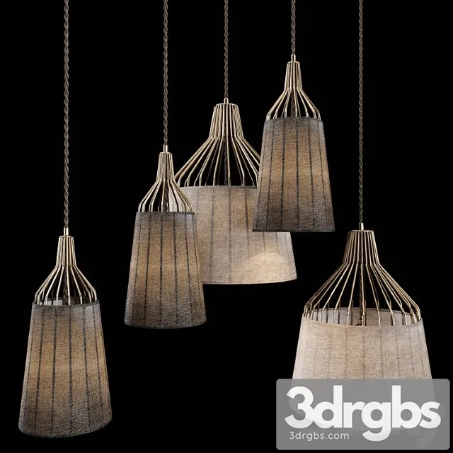 Redret Designer Lamp 3D Model Download