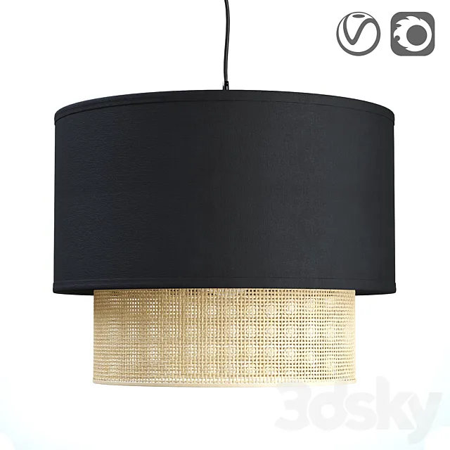Reed hanging lampshade Dolkie Free Download