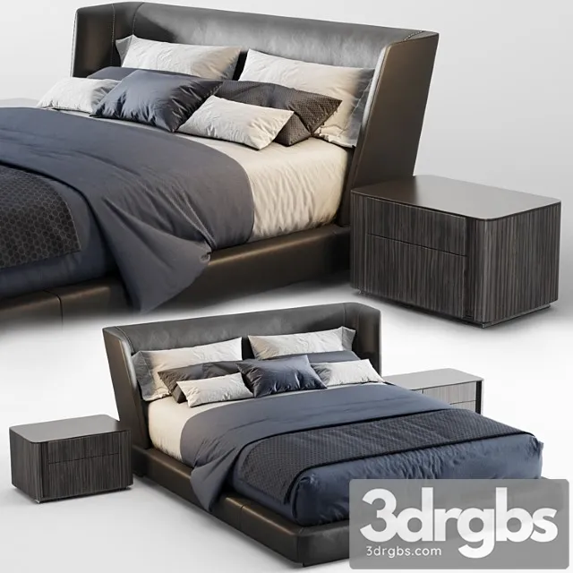 Reeves Bed 3D Model Free