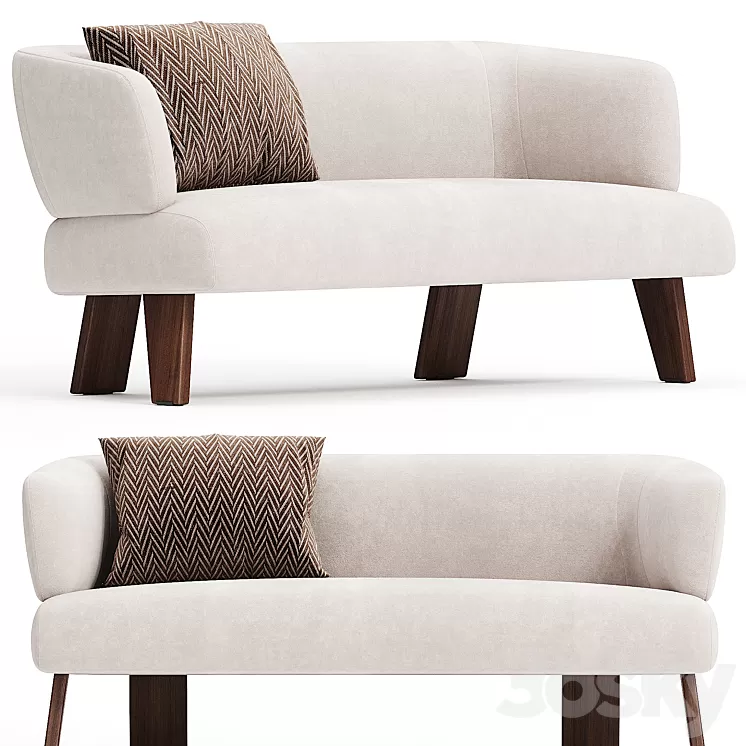 Reeves Sofa 3D Model Free