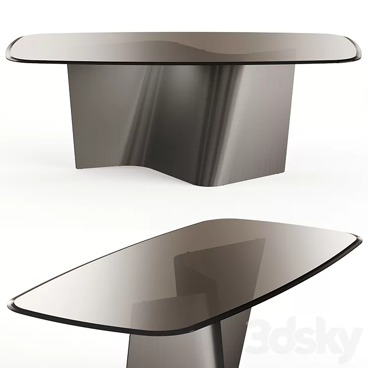 Reflex Angelo ESSE 72 Dinner Table By Tulczinsky 3D Model Free