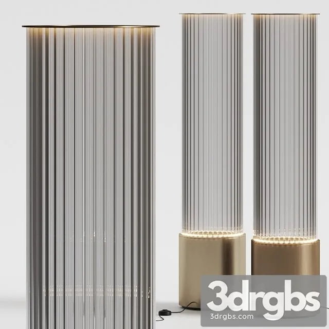 Reflex Comete Floor Lamp 3D Model Free