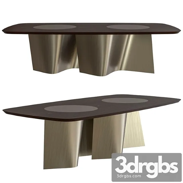 Reflex Esse 72 Bevelwood Table 3D Model Free