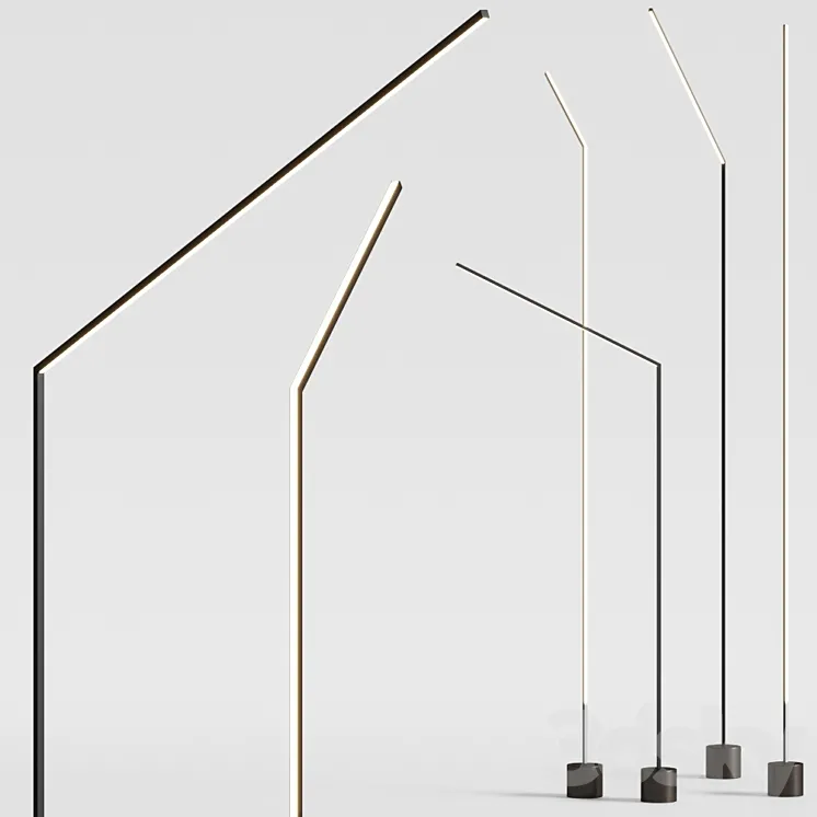 Reflex Essential Floor Lamps 3D Model Free