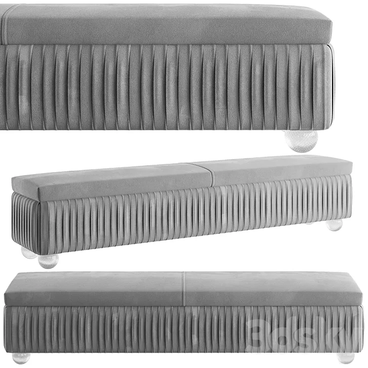 Reflex Pleated Panca 3D Model Free