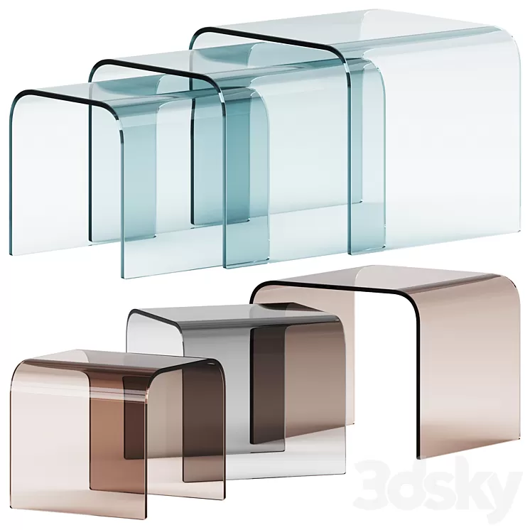 Reflex Side Table 5000 and 5008 / Side table 3D Model Free